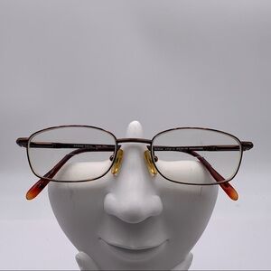 Vintage Advantage Eyewear Brown Oval Sunglasses